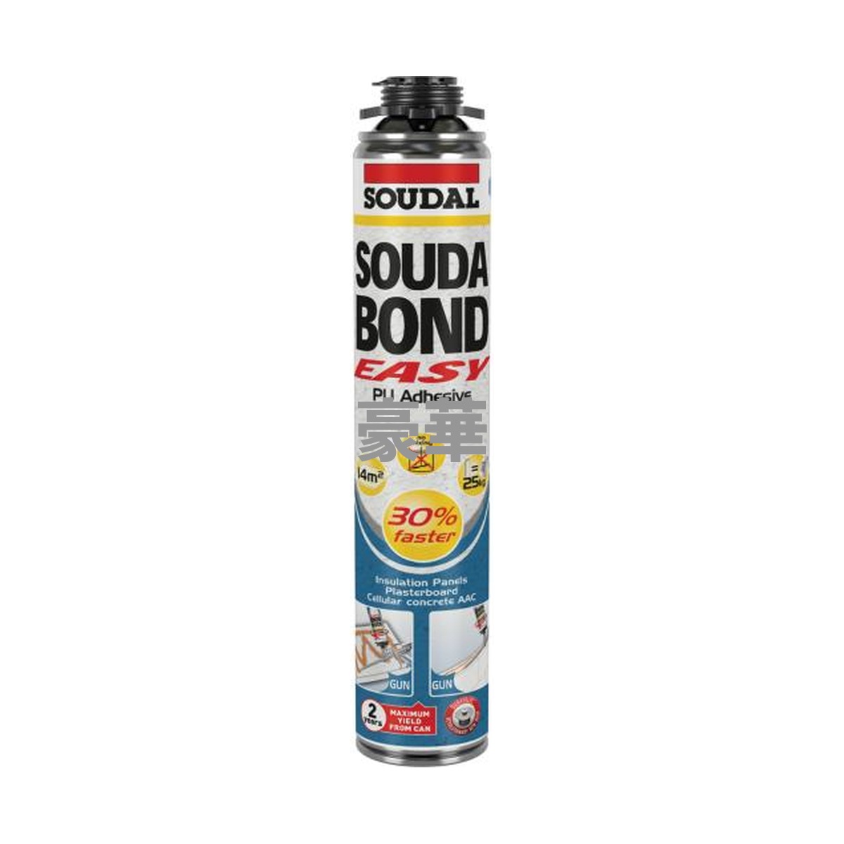 Soudabond Easy 1K Gun 即用型單組份膨脹聚氨酯黏合劑