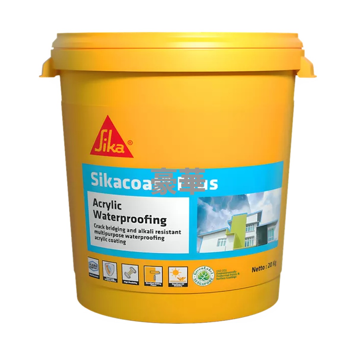SikaCoat Plus 耐鹼性防水膜