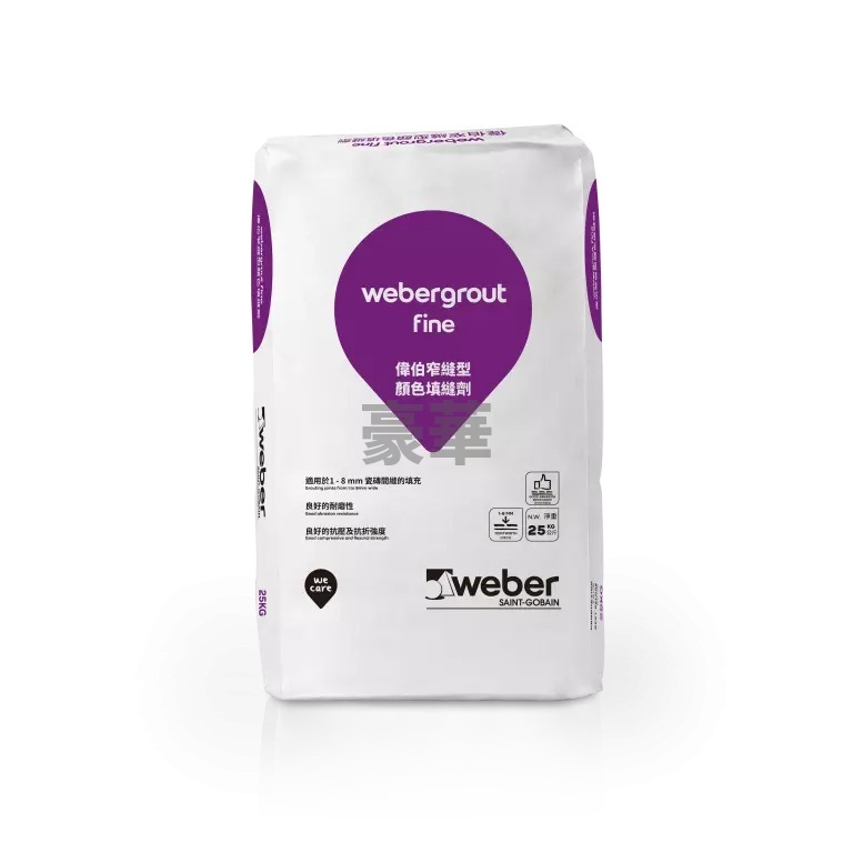 Weber Webergrout Fine 窄縫型顏色填縫劑